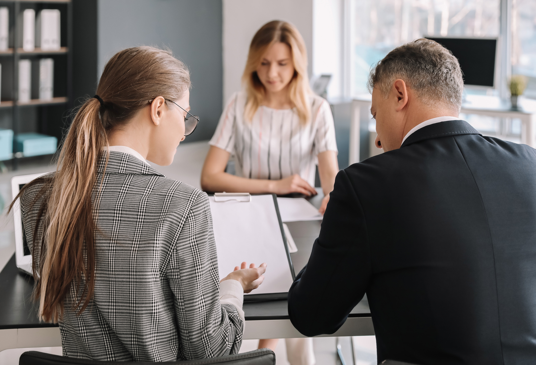 Recruitment Interviewing Woman in Office